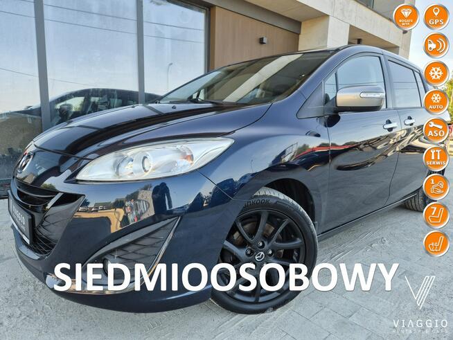 Mazda 5 1.8 Sendo 115 km BENZYNA klima 7 FOTELI serwis HAK 2014 Tychy - zdjęcie 1