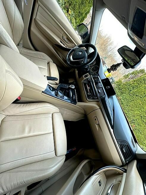 BMW 320d F31 Luxury Bogata Wersja Piękny Kolor Zarejestrowana Opłaty Wrocław - zdjęcie 7