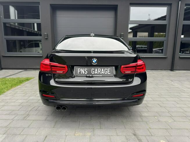 BMW 320 2.0d 190KM Sport Line Full Key Less Go LED GPS 16:9 PDC Czarna Końskie - zdjęcie 8