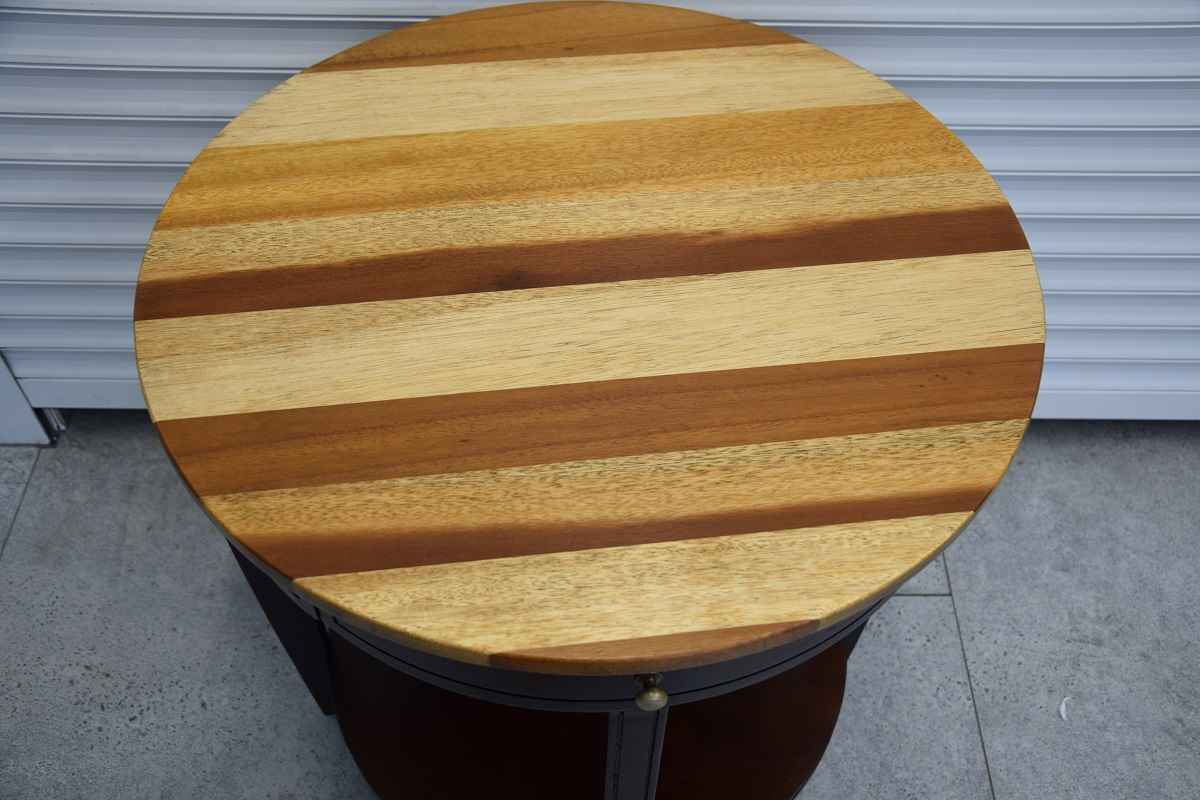 stolik z drewna tekowego - jak nowy Olsztyn - zdjęcie 2