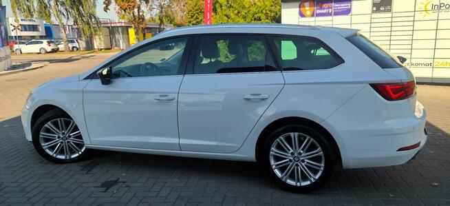 Seat Leon 2.0 TDI 150KM DSG Xcellence ACC Kamera LED Super Stan Import Łęczyca - zdjęcie 7