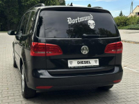 Volkswagen Touran II 2011r 1.6 TDI 105KM Automat Navi Hak PDC DSG Wijewo - zdjęcie 3