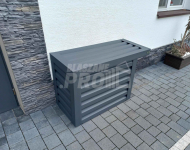 Osłona klimatyzatora pompy ciepła 80x40x70 cm niepełna zabudowa GP297 Jarocin - zdjęcie 2