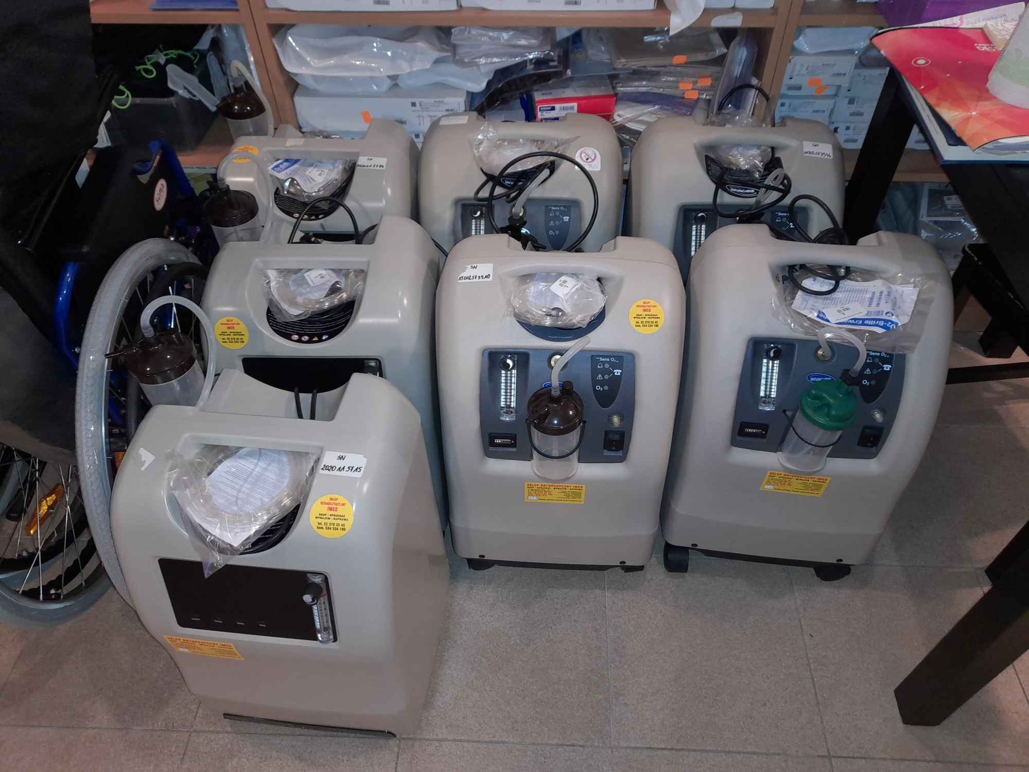 Kncentratort tlenu wypożyczenie Warszawa Bemowo - zdjęcie 1