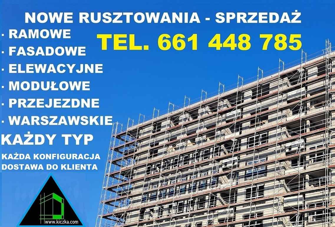 TANIE RUSZTOWANIE do Balkonów Tarasów Wieża Słupek RUSZTOWANIA 14m Ursus - zdjęcie 2