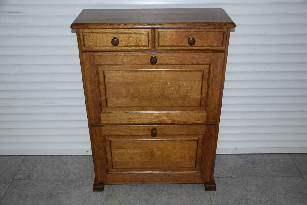 szafka na buty z drewna dębowego - jak nowa Olsztyn - zdjęcie 1