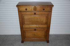 szafka na buty z drewna dębowego - jak nowa