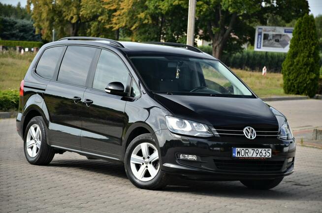 Volkswagen Sharan 2,0TDI LED Xenon PDC 7-Foteli HAK Ostrów Mazowiecka - zdjęcie 7