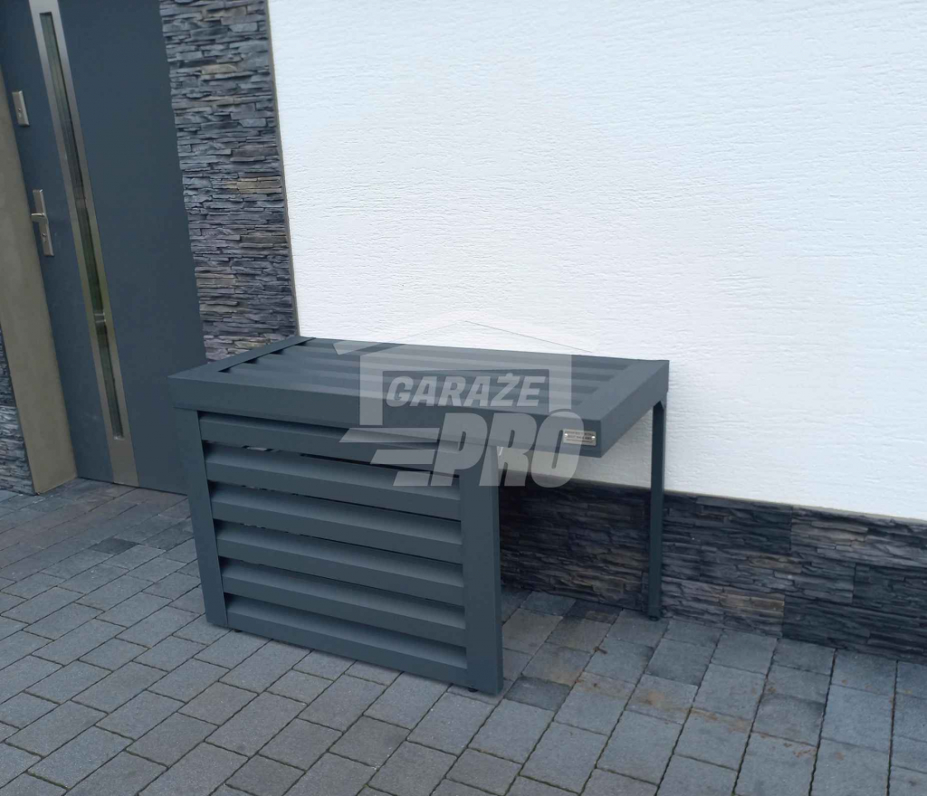 Osłona klimatyzatora - 80x40x70 cm antracyt - niepełna zabudowa GP297 Gdynia - zdjęcie 9