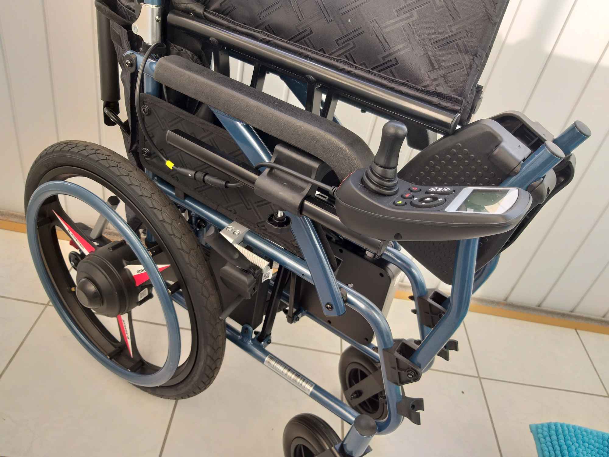 Wózek inwalidzki, elektryczny, składany Bemowo - zdjęcie 8
