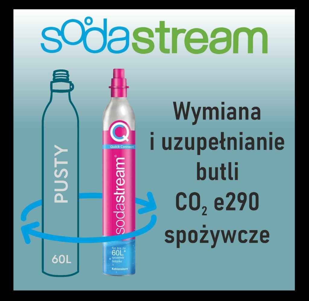 Sodastream wymiana butli na pełna z wysyłką Libiąż - zdjęcie 1