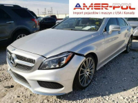 Mercedes CLS 400 2016, 3.0L, 4x4, uszkodzony przód