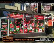 Oklejanie witryn okiennych Warszawa | MontazReklam24.pl Śródmieście - zdjęcie 6