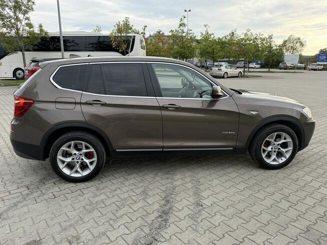 BMW X3 f25 2.0d xdrive 8hp skóra navi hak oryg. Lakier Kraków - zdjęcie 6