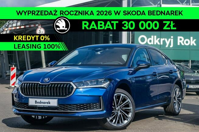 Škoda Superb L&amp;K 2.0 TDI 193 KM DSG 4x4 - Dostępna od ręki! Łódź - zdjęcie 1