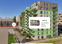 Piekne mieszk/3 pok/Szczepin/z ogrzew. miejskim/idealne dla