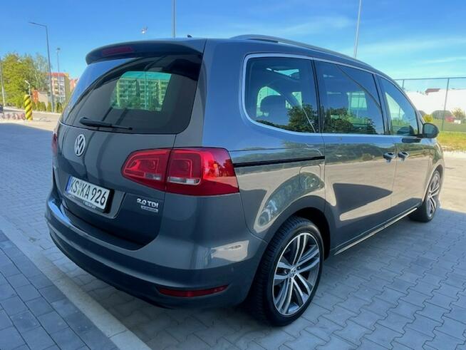 Volkswagen Sharan 7osobowy Panorama DSG Park Assist Hak elekteyczny Nowa Wieś Rzeczna - zdjęcie 7