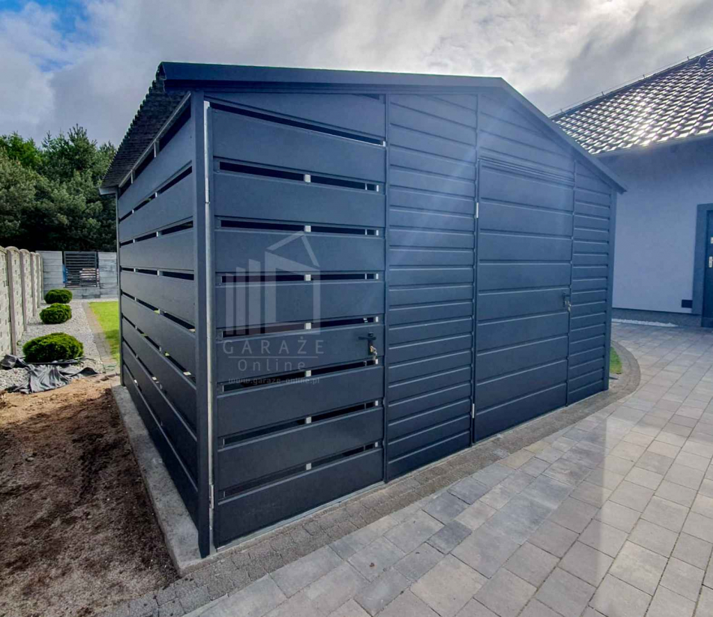 Schowek - Domek Ogrodowy 2,5x2,5m + Wiata 0,9x2,5m Okno Drzwi ID626 Zielona Góra - zdjęcie 6