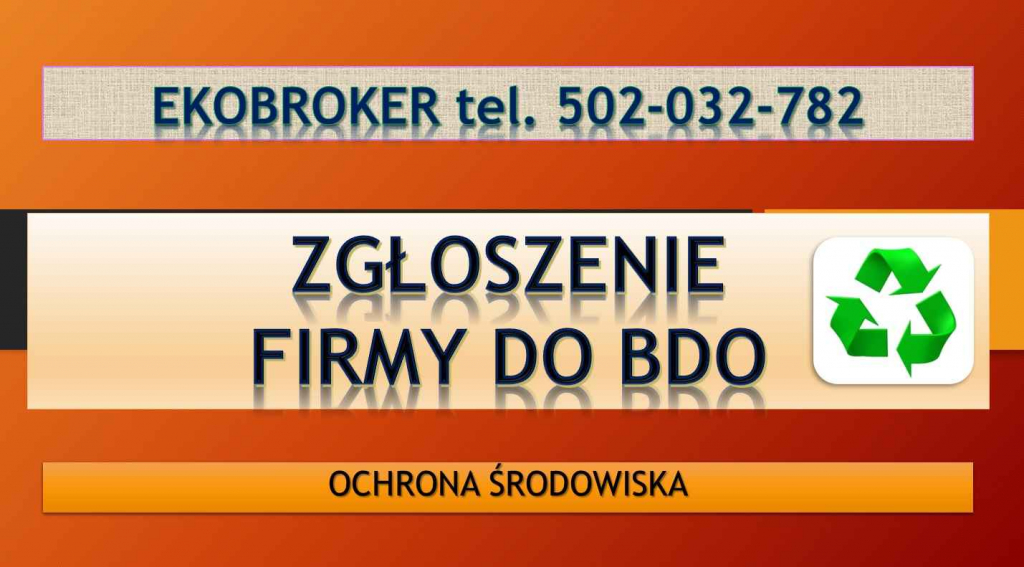 Zgłoszenie firmy do BDO, cena, tel. 504-746-203, Wpis do bazy, Psie Pole - zdjęcie 5