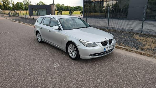 BMW Seria 5 E61 3.0 Diesel 197 KM | M57 | Automat | Hak 2000 kg OKAZJA Pabianice - zdjęcie 3