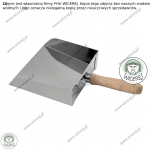 Duża Łopatka nierdzewna, Szufelka kuchenna uniwersalna mocna Jaśliska - zdjęcie 7