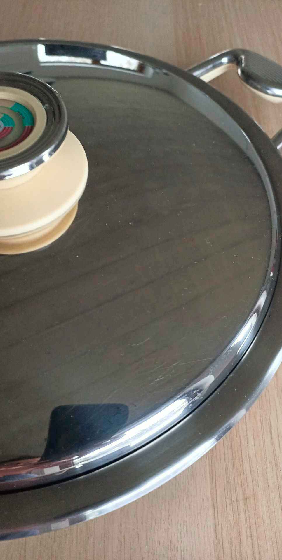 ZEPTER Patelnia grillowa naczynie z pokrywką 26cm 1,5litra Śródmieście - zdjęcie 3