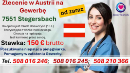 Pielęgniarka do dziewczyny na wózku w 7551 Stegersbach (Austria)
