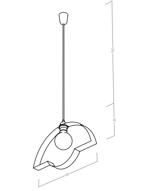 Lampa wisząca STOŁOWA Tabanda Gdańsk - zdjęcie 2