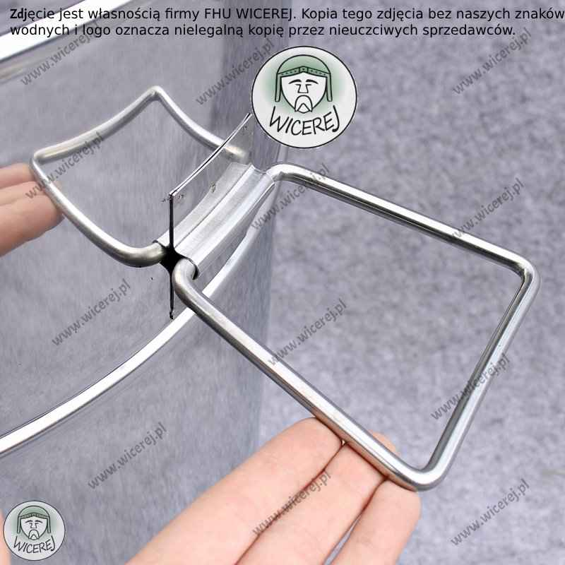 PREMIUM Odstojnik do miodu 100L z ZATRZASKAMI nierdzewny kwasoodporny Jaśliska - zdjęcie 10