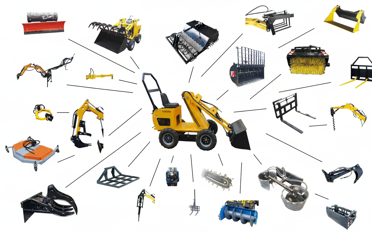 Osprzęt Rolniczy Budowlany + Koparki Ładowarki Wozidła POLSKIE Toruń - zdjęcie 7