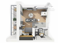 Mieszkanie 29,92m2 w PREMIUM jakość/ blisko Dworca Głównego Wrocław - zdjęcie 8