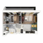 Sprzedam dwupokojowe mieszkanie na Wildzie.