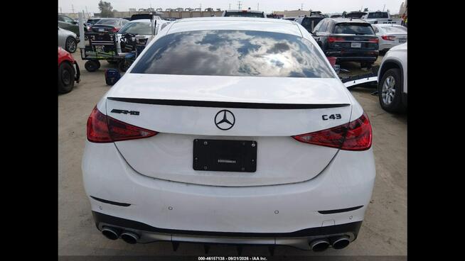Mercedes C 43 AMG AMG 43 / 4Matic / niski przebieg Wrocław - zdjęcie 8