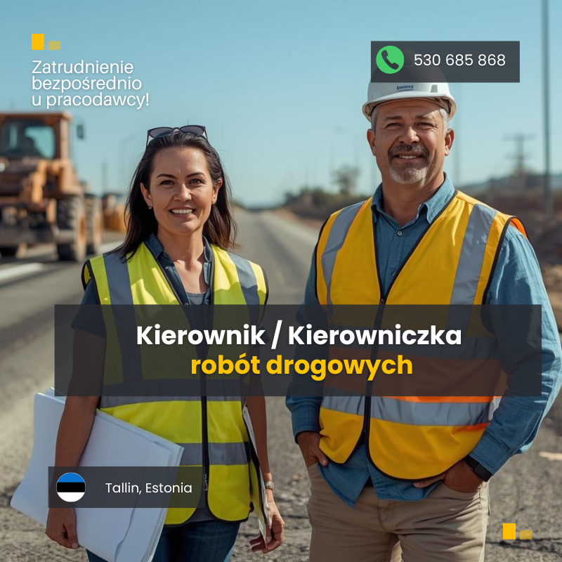 Kierownik / Kierowniczka Robót – branża drogowa (k/m) Bemowo - zdjęcie 1