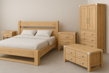 Meble salon kuchnia pokój grube drewniane nowoczesne na zamówienie