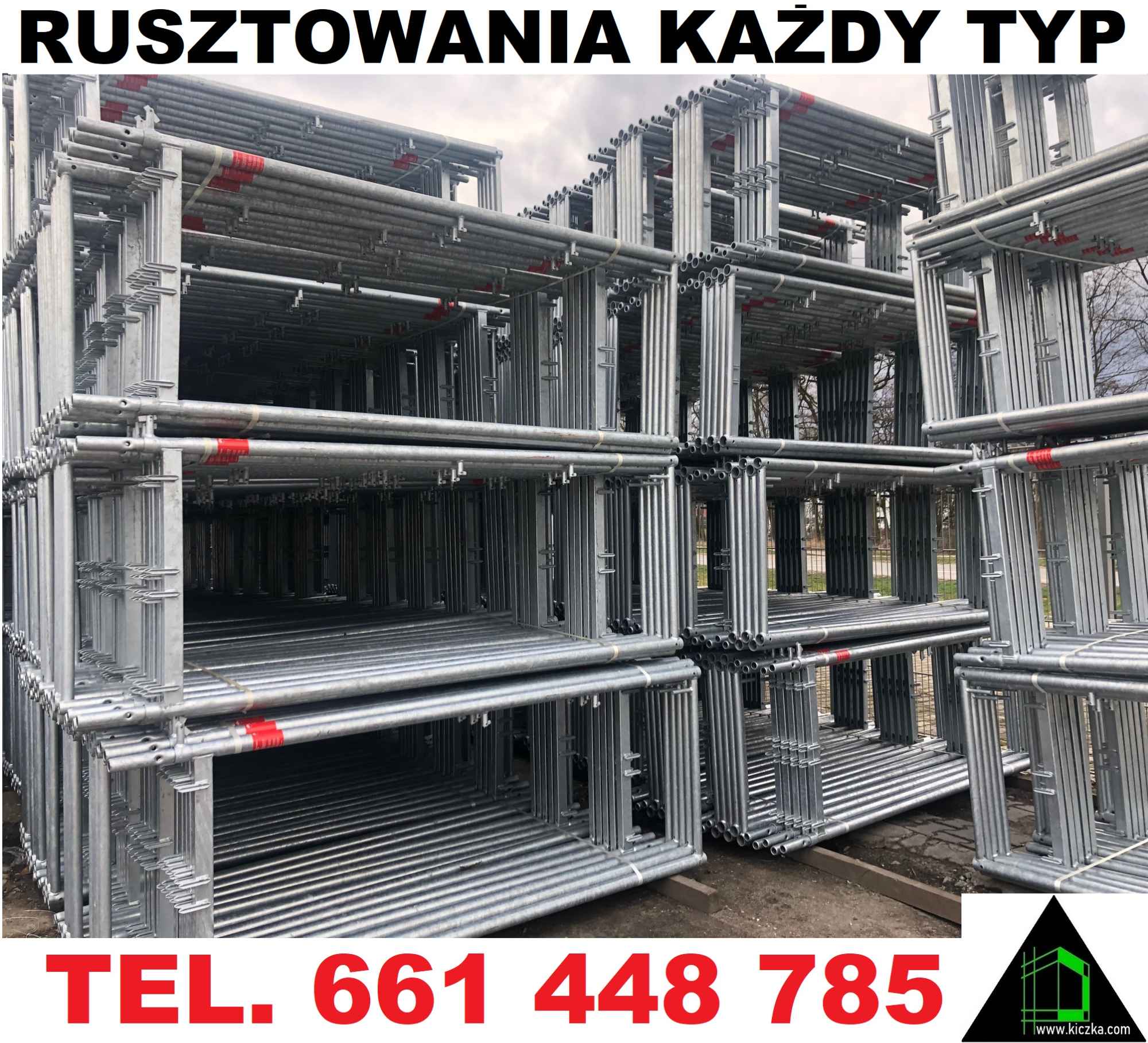 NOWE RUSZTOWANIA Podest Stalowy Metalowy 2,5m pow.8,5m x 35m Ursus - zdjęcie 3