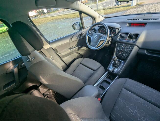 Opel Meriva 1.4 120 KM/ Przebieg: 117824 km/cena zawiera opłaty Biała - zdjęcie 8
