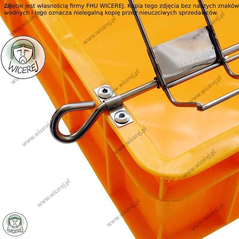 Duża Wanienka do odsklepiania ramek z nierdzewnym koszem na odsklepiny Jaśliska - zdjęcie 10