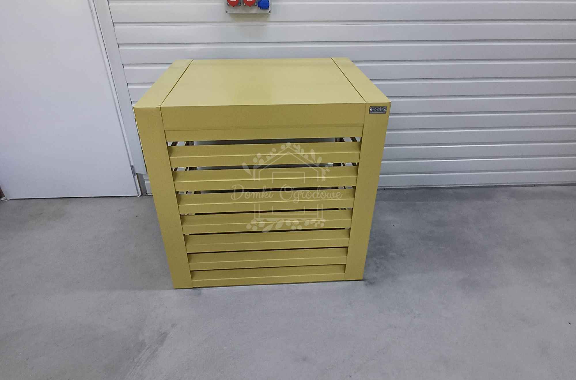 Osłona pompy ciepła 90x80x90 cm żółty Zabudowa ID860 Wągrowiec - zdjęcie 5