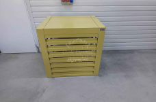 Osłona pompy ciepła 90x80x90 cm żółty Zabudowa ID860 Wągrowiec - zdjęcie 5