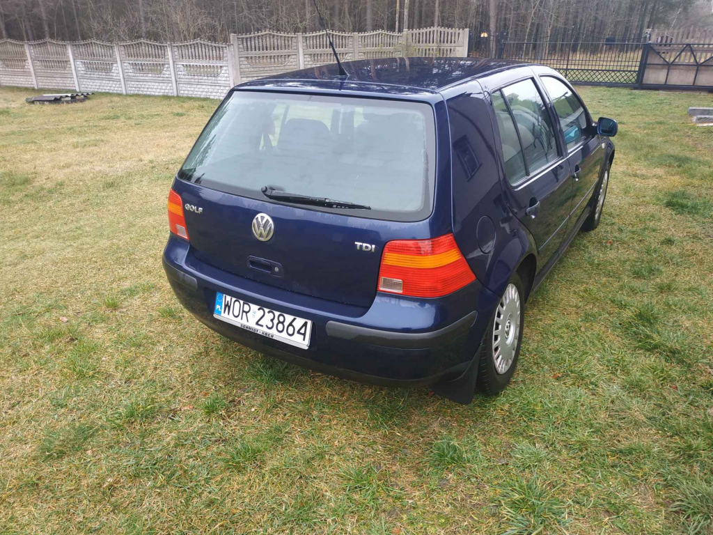 Volkswagien Golf 4 1.9TDI 90KM 2000r Ostrów Mazowiecka - zdjęcie 4