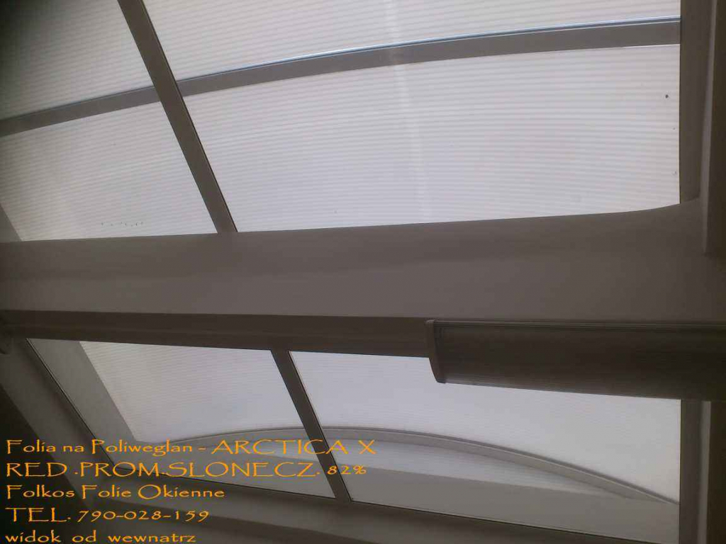 Folia przeciwsłoneczna zewn. -Folia na świetliki dachowe z poliwęglanu Białołęka - zdjęcie 5