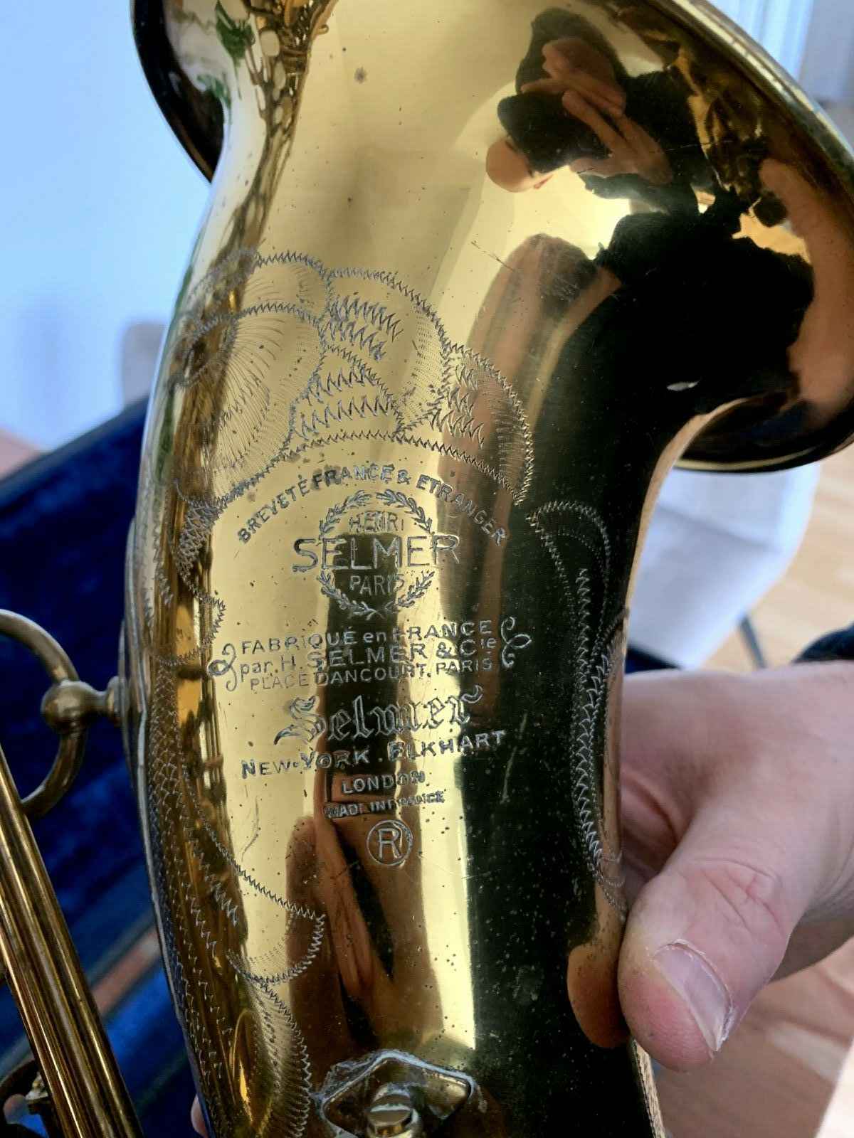 Saksofon tenorowy Henri Selmer Paris z lat 1960, super cena Targówek - zdjęcie 5