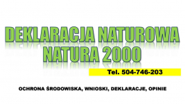 Wniosek, deklaracja Natura 2000, tel. 504-746-203, zaświadczenie RDOŚ. Psie Pole - zdjęcie 2