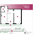 Piękne mieszkanie 2 pokojowe z ogródkiem w doskonałej lokalizacji Wrocław - zdjęcie 12