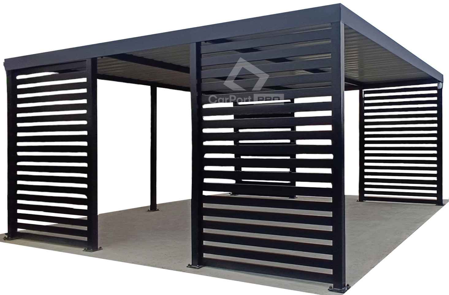 CarPort PREMIUM - wiata samochodowa 5x5 - antracyt  CP113 Przemyśl - zdjęcie 1