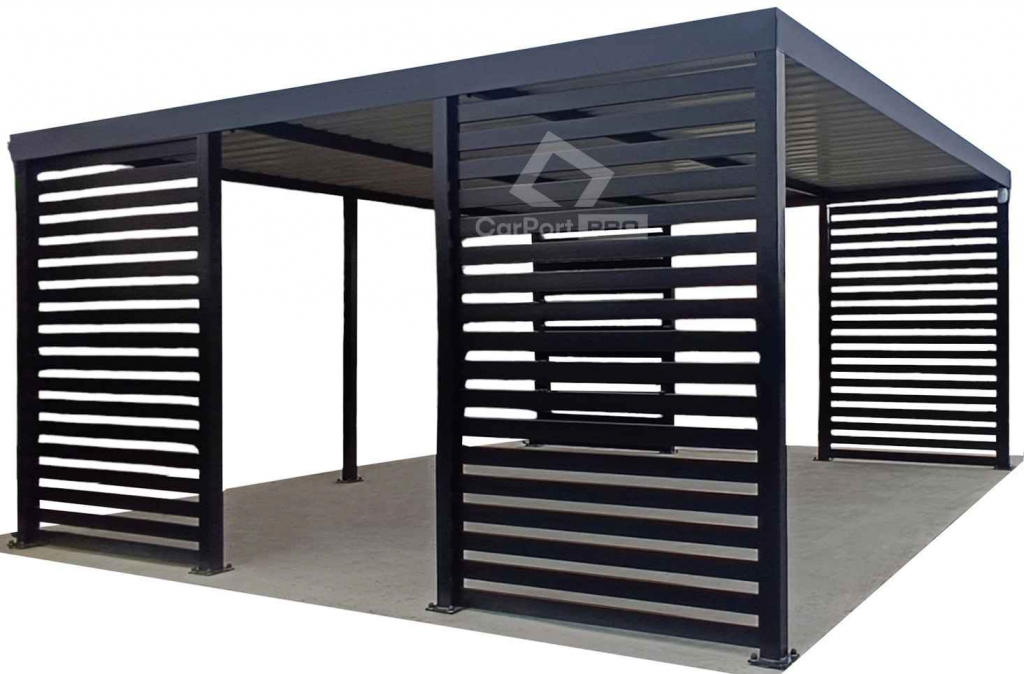 CarPort PREMIUM - wiata samochodowa 5x5 - antracyt  CP113 Przemyśl - zdjęcie 1