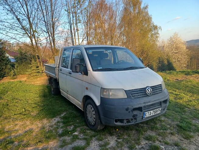VW Transporter T5 2.5TDI, 130 KM, 2004r, doka, 4x4 Piotrkowice - zdjęcie 2