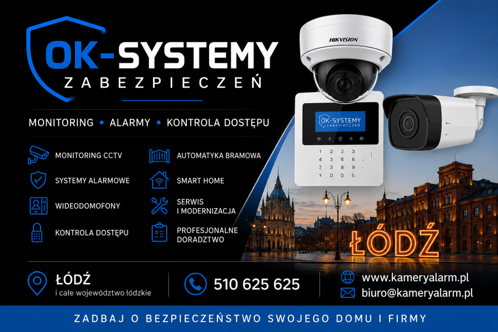 Tani montaż kamer Łódź – Monitoring Domu, Firmy, Sklepu Widzew - zdjęcie 1