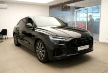 Audi Q8 50TDI 286KM Quattro Sline  MatrixHD Oś skrętna 360 Dociągi ACC Kielce - zdjęcie 3